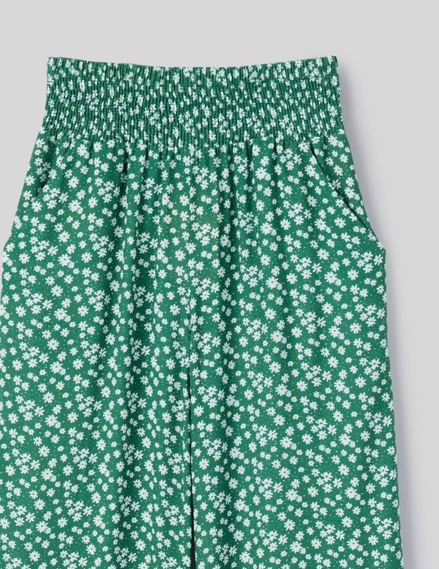 Pantalon fluide imprimé