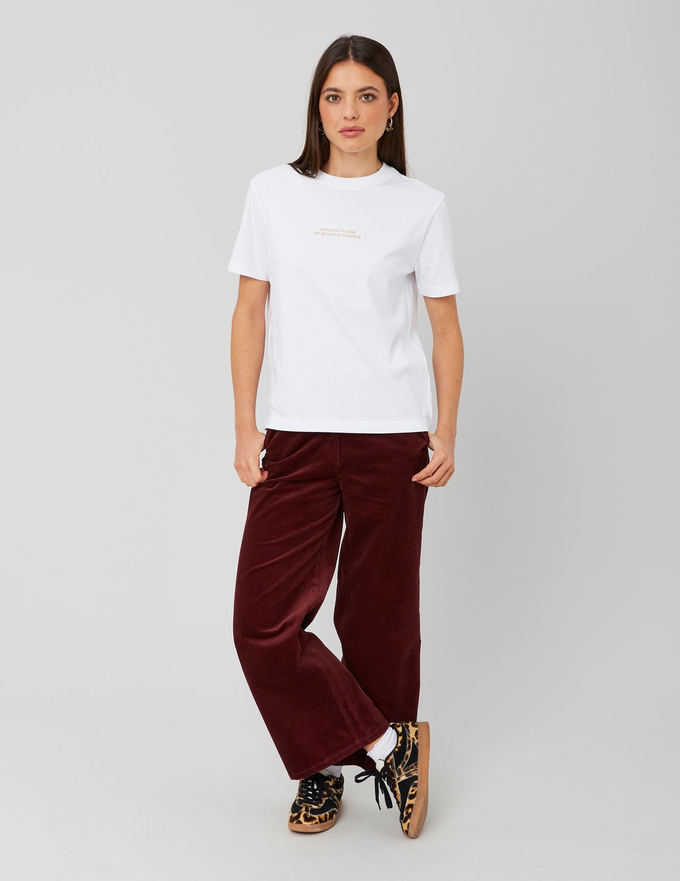 T-shirt imprim&eacute; poitrine