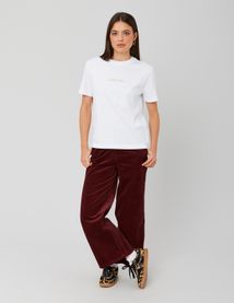 T-shirt imprim&eacute; poitrine