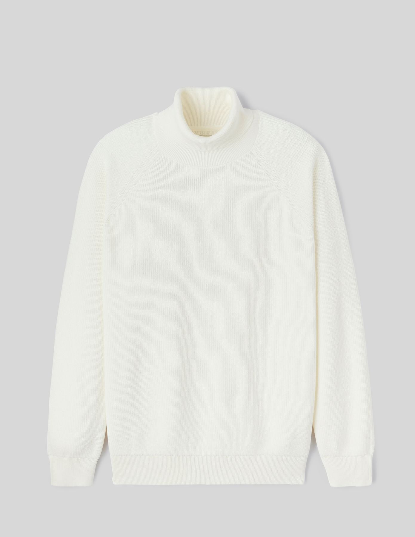 Pull col roulé