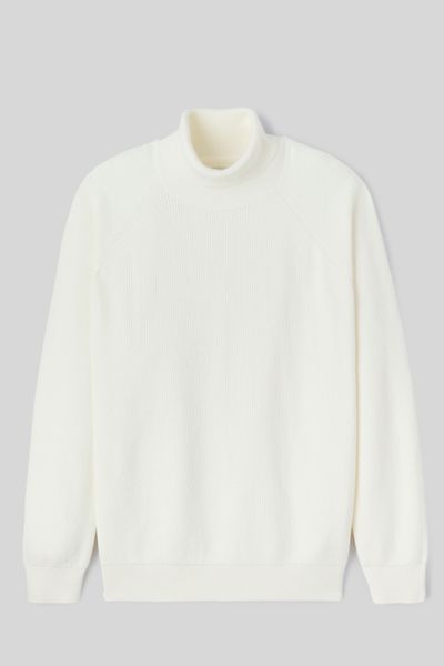 Pull col roulé
