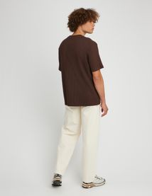T-shirt texturé
