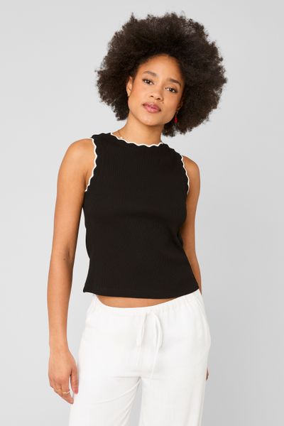 D&eacute;bardeur bord contrastant