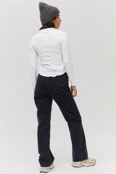 T-shirt boutonn&eacute; col chemise