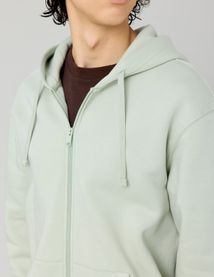 Sweat zippé à capuche