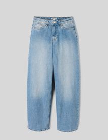 Jean wide leg taille basse