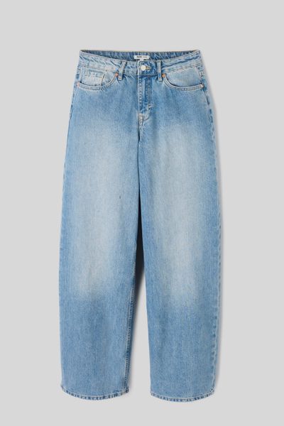 Jean wide leg taille basse