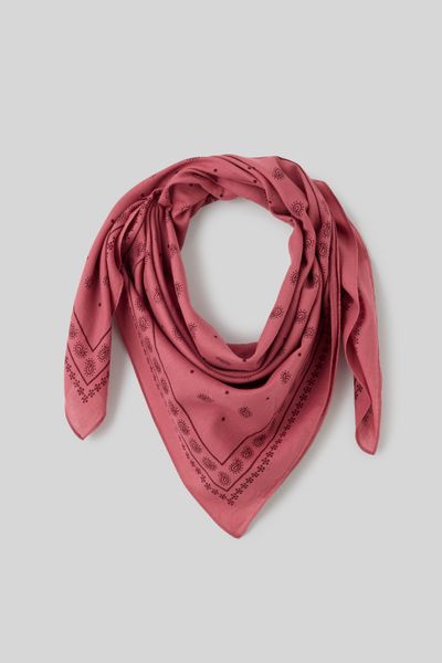 Foulard carr&eacute; imprim&eacute;
