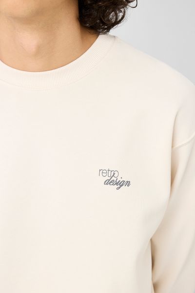 Sweat imprim&eacute; devant/dos