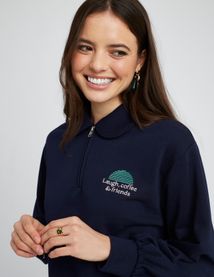 Sweat col polo