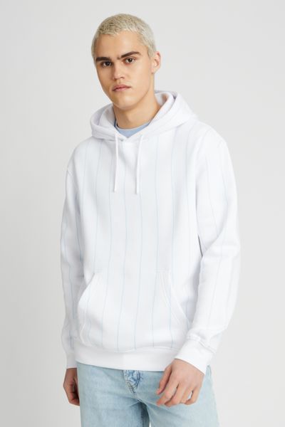 Sweat à capuche rayé