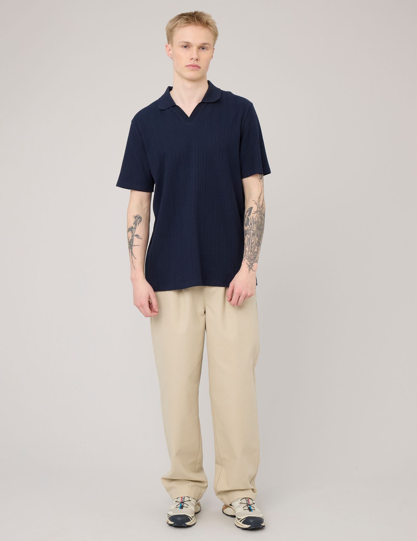 Polo mati&egrave;re fantaisie