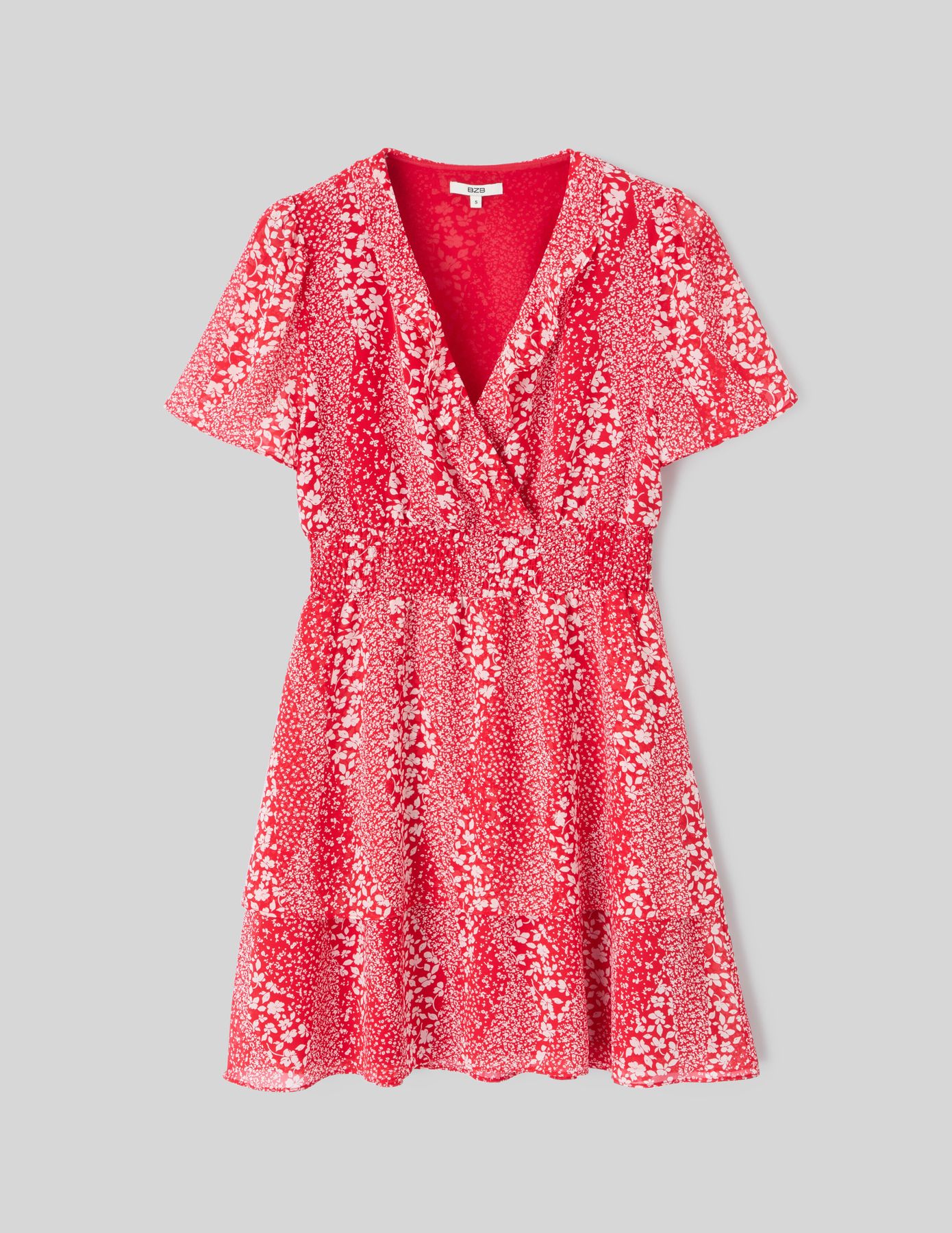 Robe courte imprimée