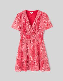 Robe courte imprimée