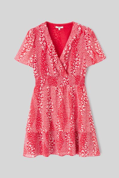 Robe courte imprimée
