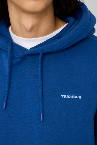 Sweat borderie poitrine
