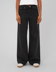 Jean wide leg taille standard