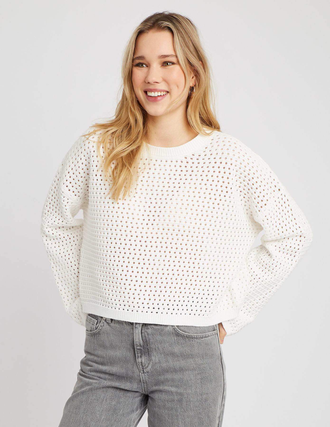 Pull en crochet