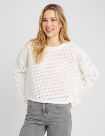 Pull en crochet