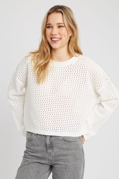 Pull en crochet