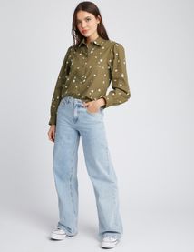 Chemise brodée