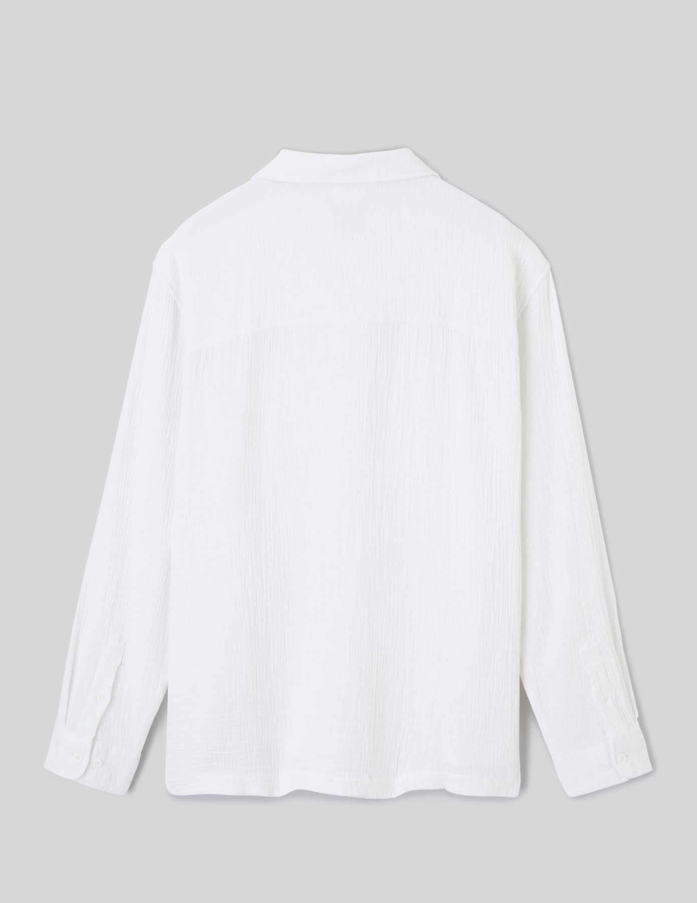 Chemise enfil&eacute;e manches longues