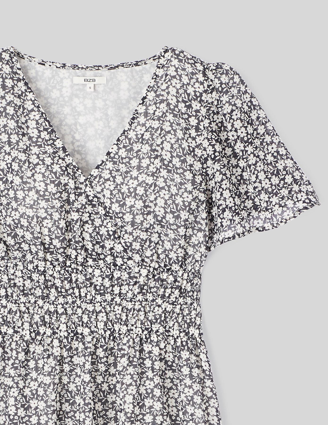 Robe courte imprim&eacute;e