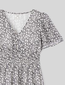 Robe courte imprim&eacute;e