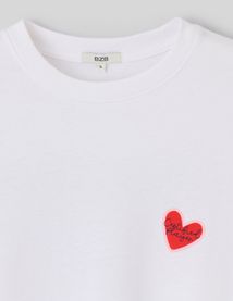 T-shirt imprim&eacute; devant/ dos