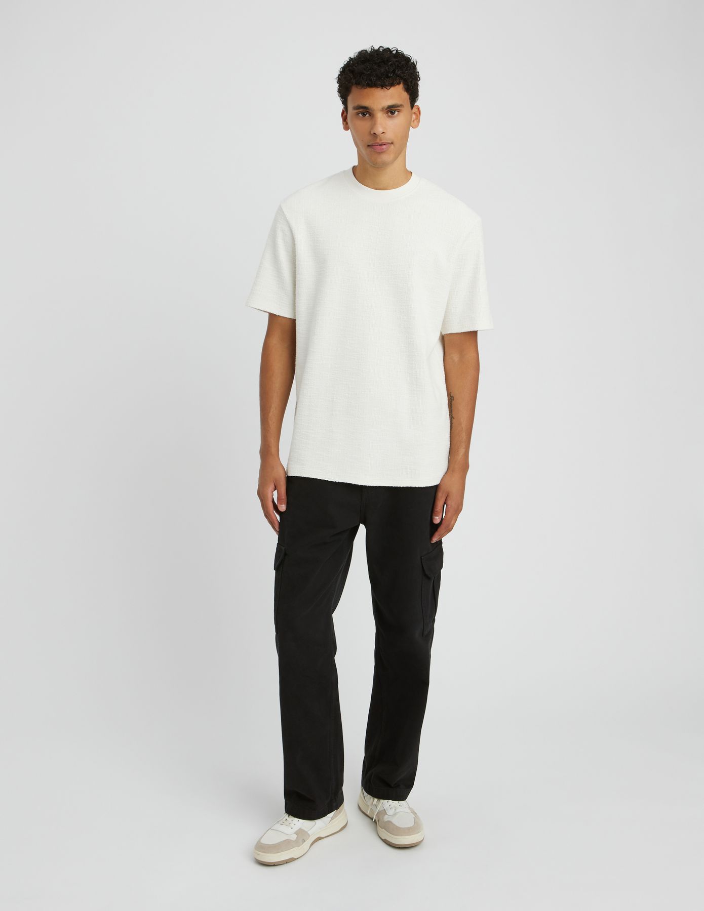 T-shirt textur&eacute;