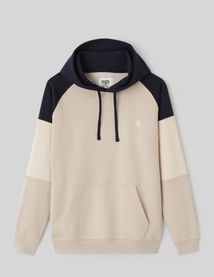 Sweat colorblock à capuche