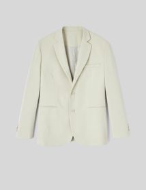 Veste de costume coupe droite
