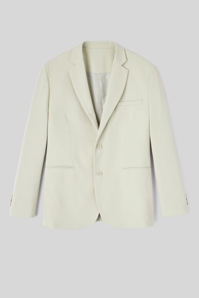 Veste de costume coupe droite
