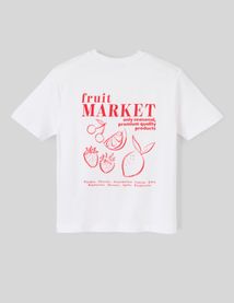 T-shirt imprimé devant/dos