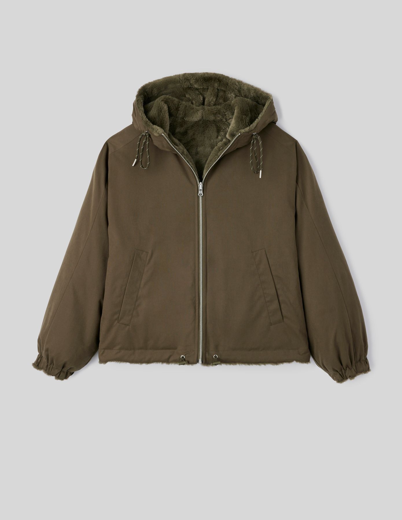 Blouson &agrave; capuche