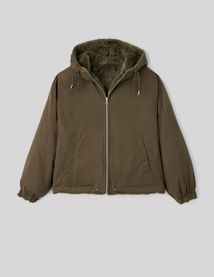 Blouson &agrave; capuche