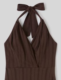 Robe longue dos nu