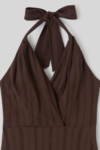 Robe longue dos nu