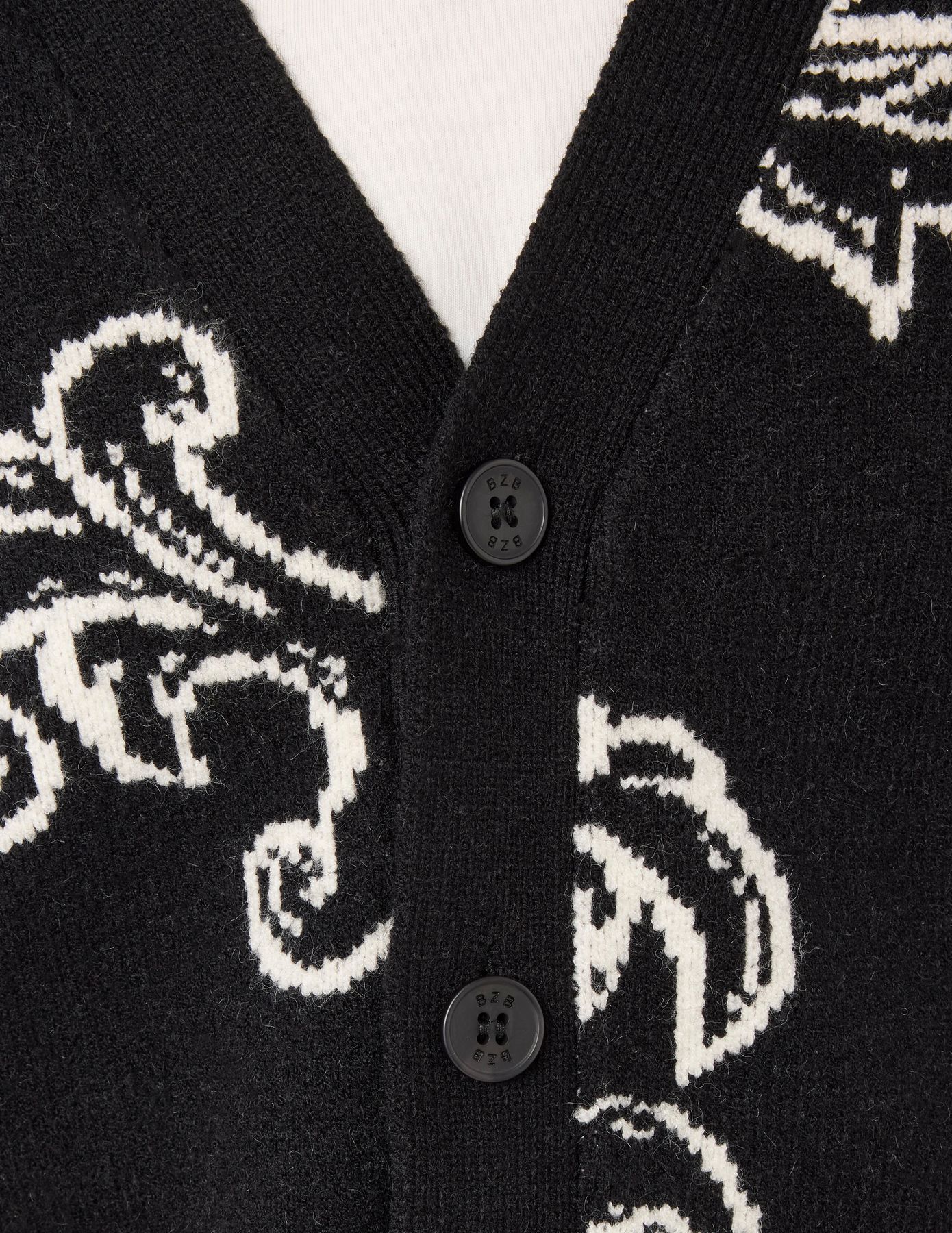 Gilet &agrave; motifs