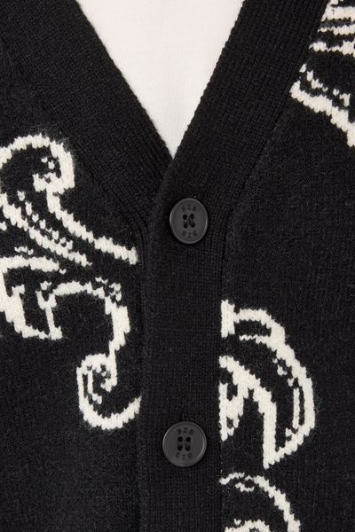 Gilet &agrave; motifs