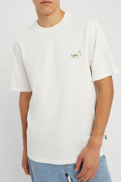 T-shirt broderie poitrine