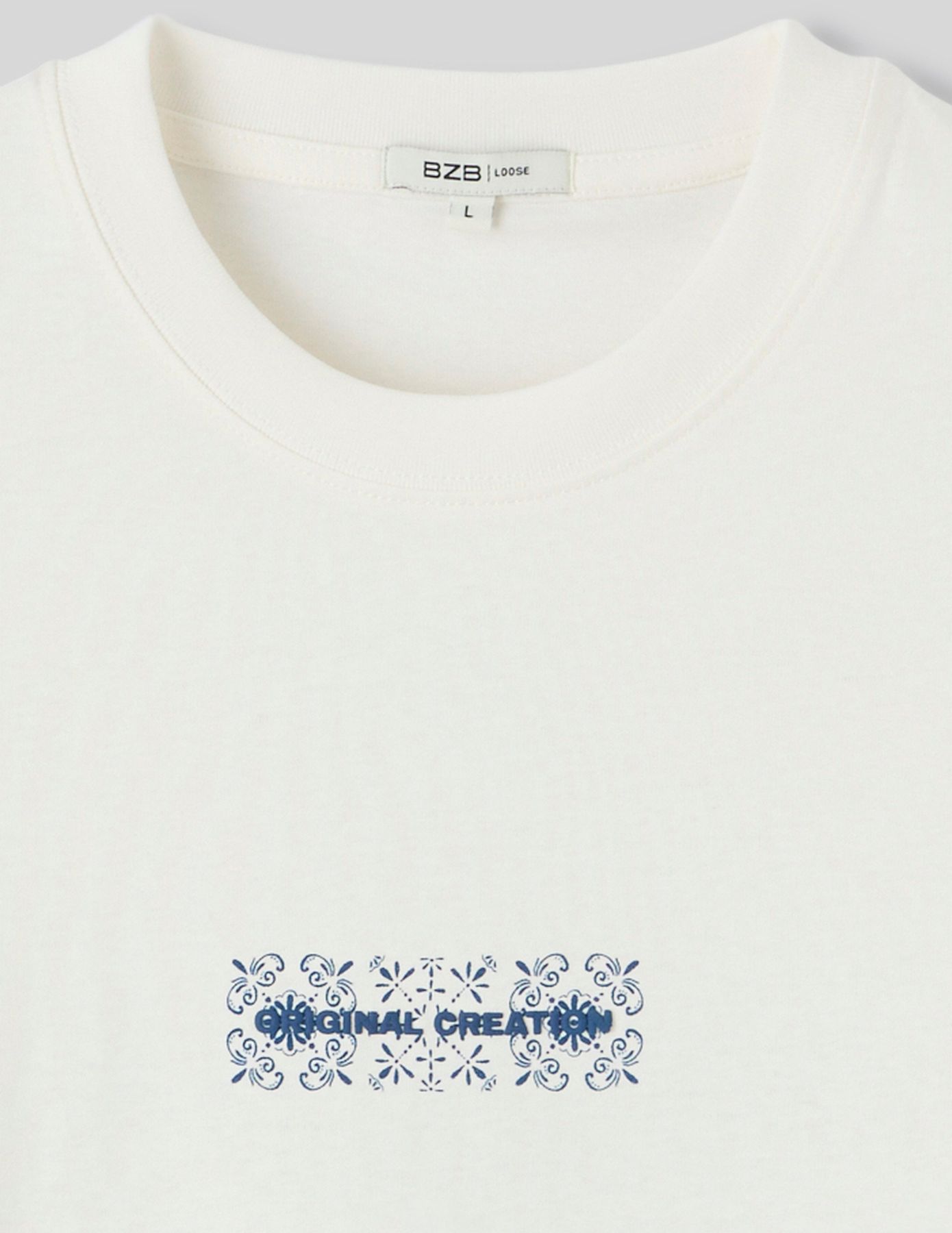 T-shirt imprimé devant dos