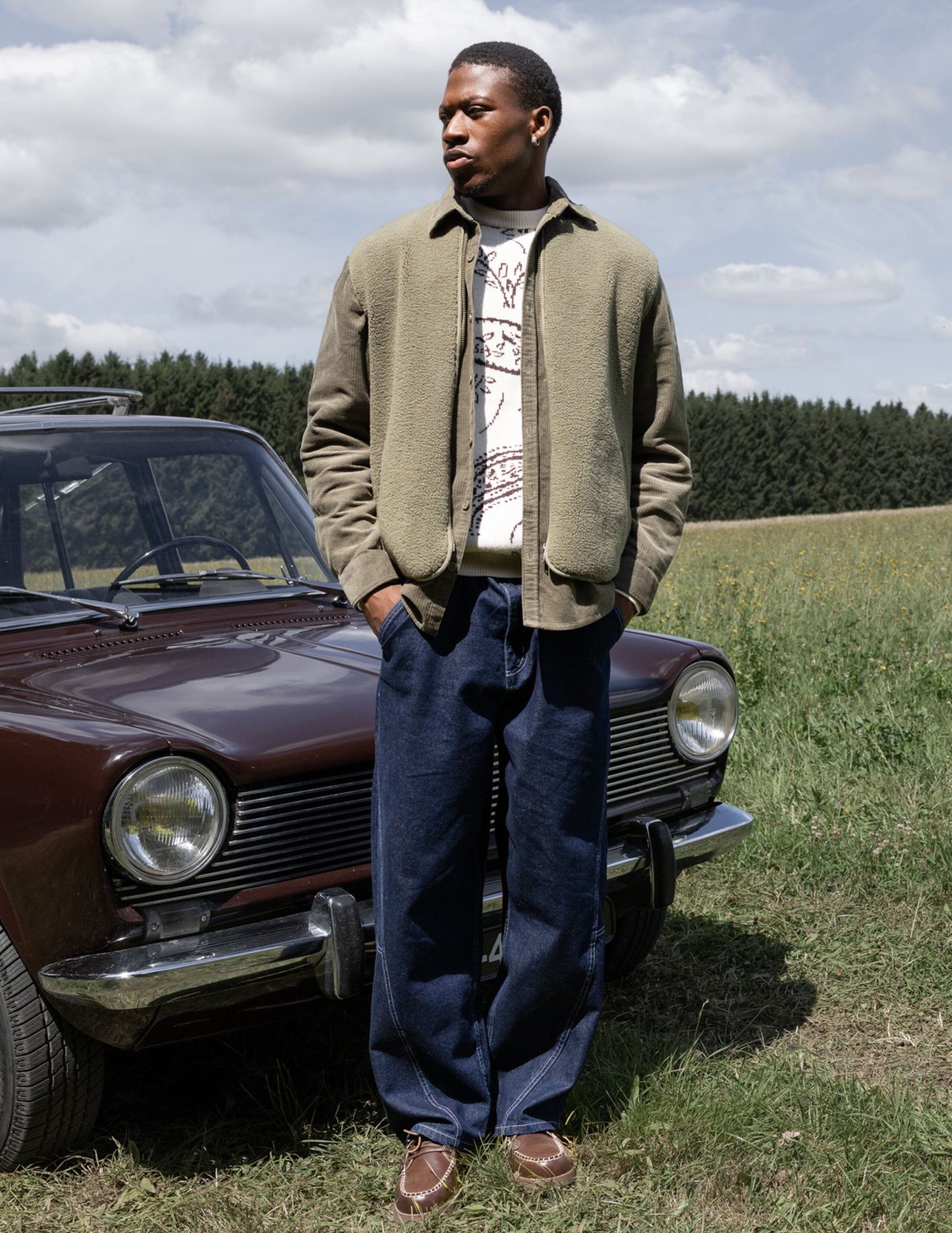 Jean skater à découpes