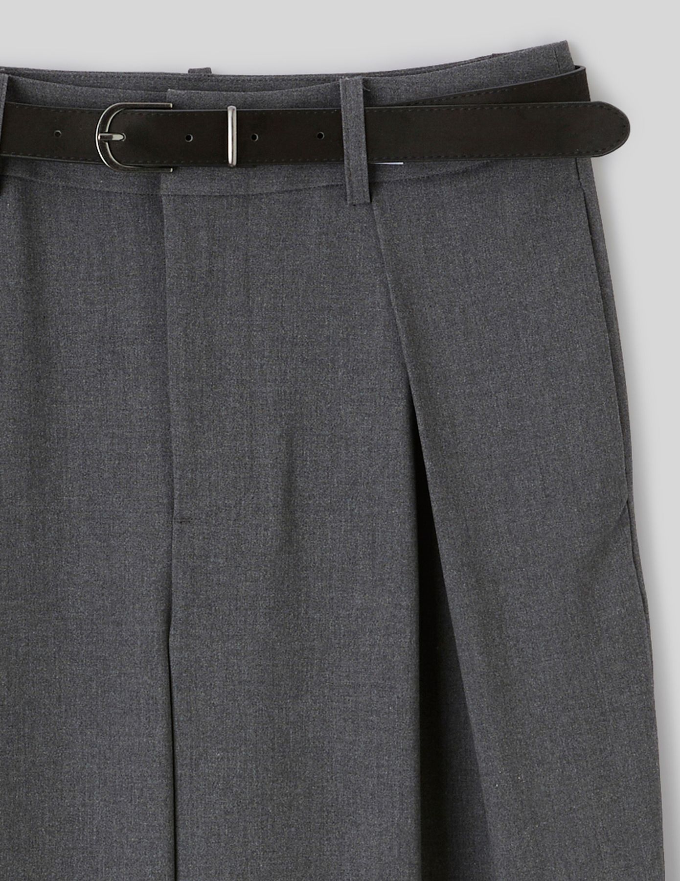 Pantalon large &agrave; pinces