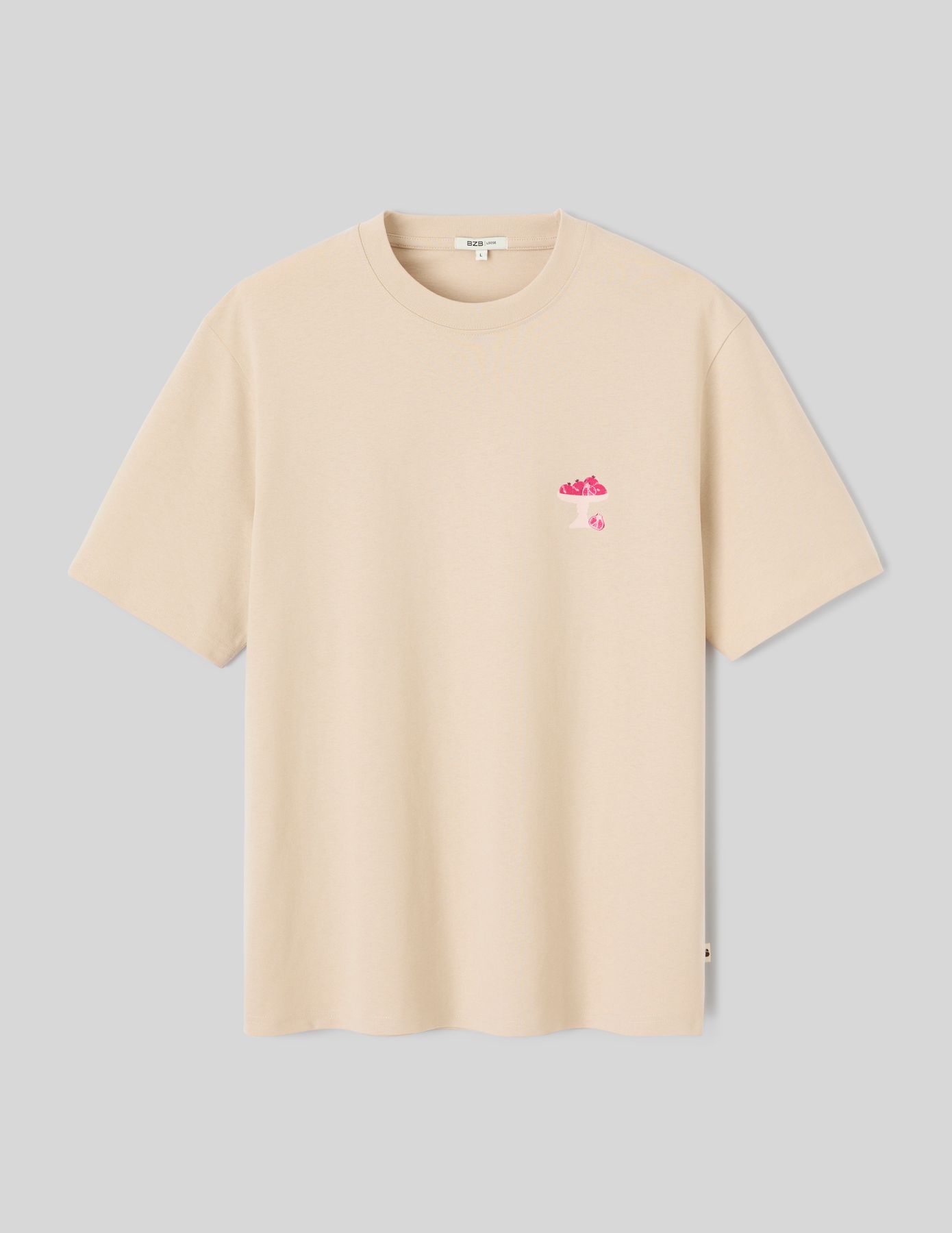 T-shirt imprim&eacute; devant dos