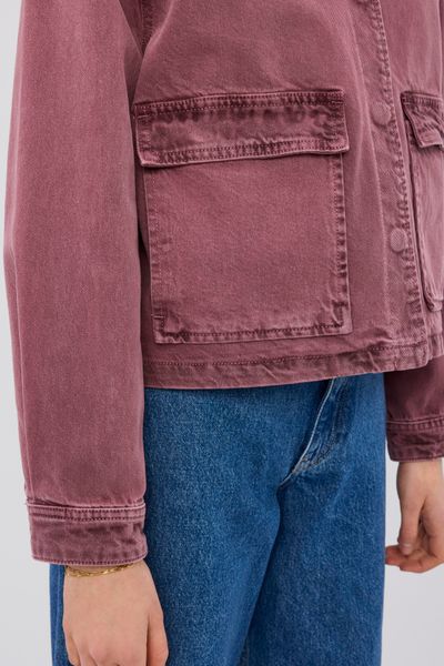 Veste col montant