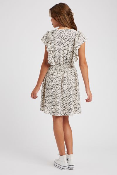 Robe courte imprim&eacute;e