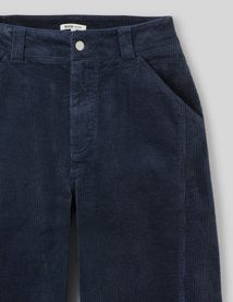 Pantalon balloon en velours