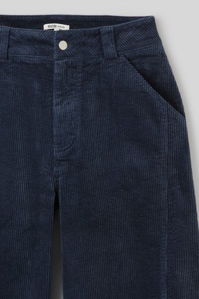 Pantalon balloon en velours