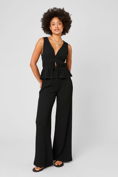 Top textur&eacute; &agrave; nouer